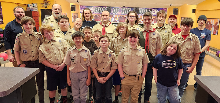 Boy scouts thank supporters and celebrate recruitment boost